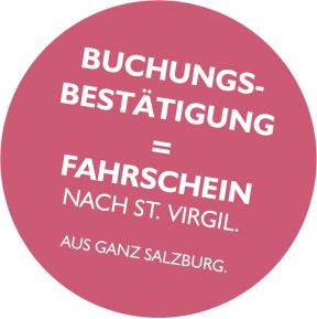 Buchungsbestätigung = Fahrschein