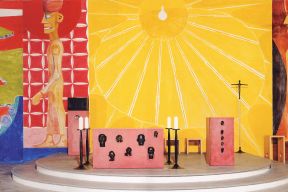 Hubert Schmalix_Altarraumgestaltung_St. Paul