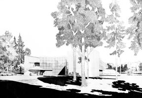 Parkvisionen_Wilhelm Holzbauer Skizze