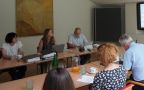 Das Umweltteam beim Audit