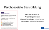 PSBB - Projektpräsentation